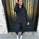 Spanx Booty Boost Brushed Legging Full Length in Black