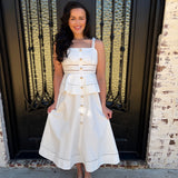 Notting Tiered Midi Dress