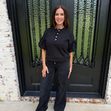Nikki Sweatshirt in Black