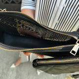 The Donna Mesh Purse in Black