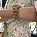 Watch Band Bracelet in Gold
