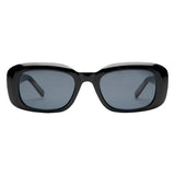 ISea Margot Sunglasses in Black/Smoke