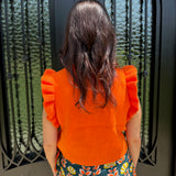 Miranda Sweater in Orange