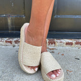 Del Mar Sandals in Natural