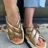 4ccccees Mellow Moa Sandals in Brass