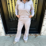 Spanx AirEssentials Brushed Flare Pant in Luna Heather