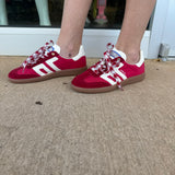 Back 70 Ghost Sneakers in Red