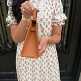 The Charming Handbag in Tan Brown