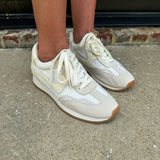 Dolce Vita B.NTCD Woven Mesh Sneakers in White