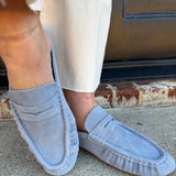Steve Madden Rafe Loafers in Dusty Blue