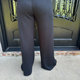 Spanx AirEssentials Wide Leg Pant in Black in Regular & Petite