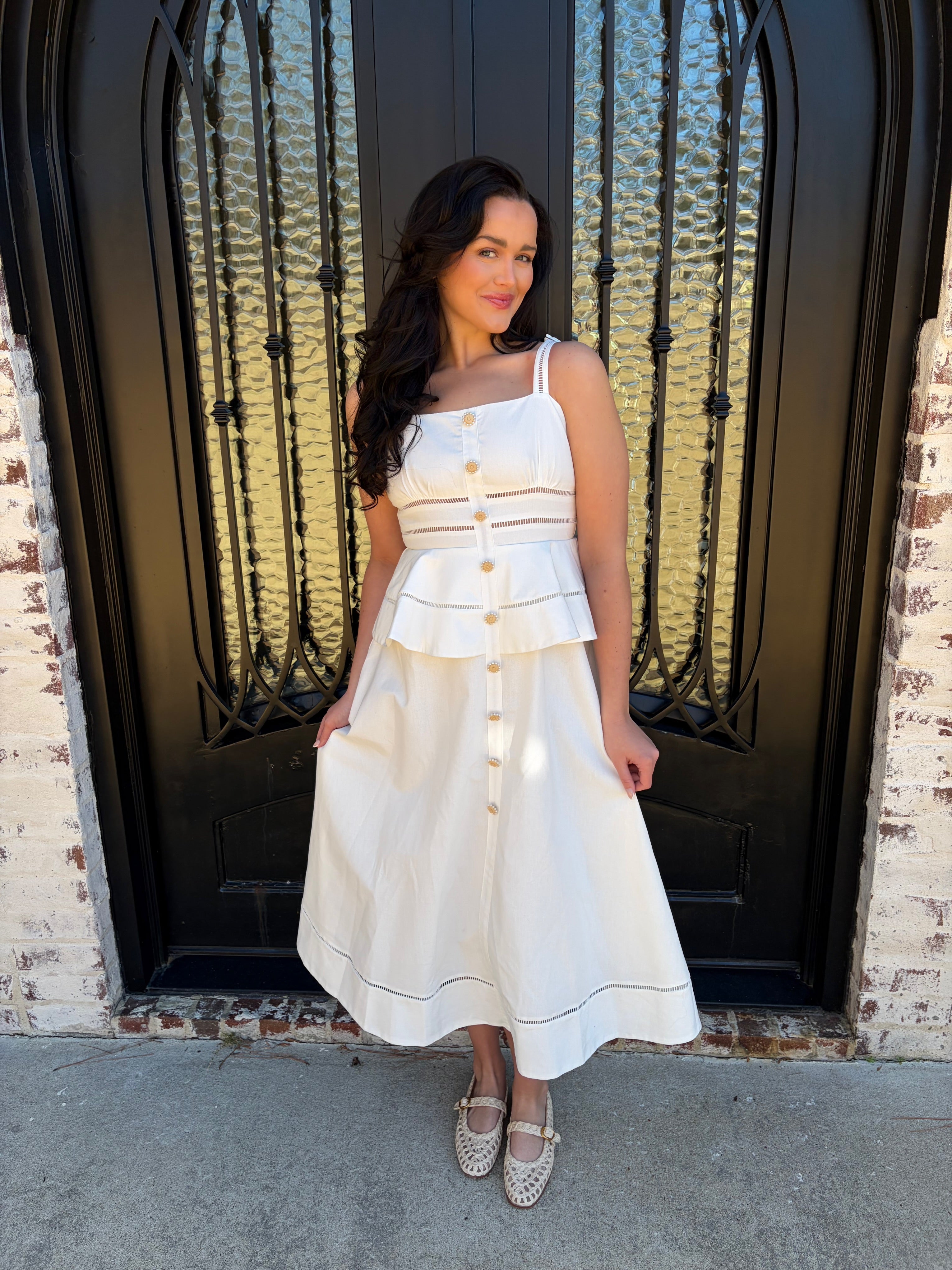 Notting Tiered Midi Dress