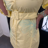 Betty Shirt Dress in Butter