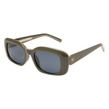 ISea Margot Sunglasses in Seaweed/Smoke