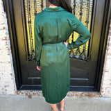 Galina Midi Dress in Rainforest