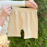 Undergarment Boy Shorts in Stone and Black