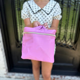 Mary Square Ultra Glam Bag in Pink Floral and Venice Vine