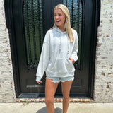 Embroidered Beach Sweatshirt