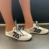 Back70 Venice Slip-On Sneakers in White/Navy