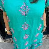 Misty Dress in Mint