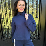 Spanx AirEssentials Turtleneck Tunic in Navy