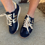 Back 70 Jogger Sneakers in Navy Gold