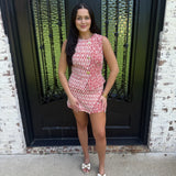 Gloria Waistcoat & Skort Set in Rust