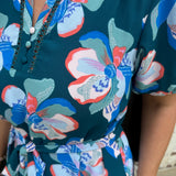 Mary Square Camila Dress in Green