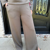 Spanx AirEssentials Wide Leg Pant in Mineral