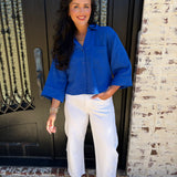 Z Supply Helena Nautical Shirt