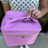 Mary Square Ultra Glam Bag in Pink Floral and Venice Vine