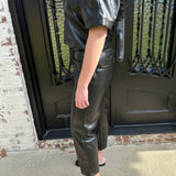 Sabrina Pant in Black