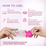 Queen Tape- Hydrating & Moisturizing Mouth Tape