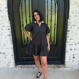 On The Go Dress in Black