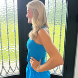 Lulu Mac Solid Tank Top in Teal
