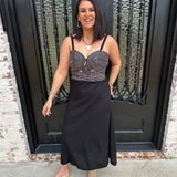 Siren Dress in Black