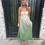 Celine Ombre' Halter Maxi Dress