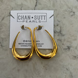 ChanSutt Pearls Sophie Earrings in Silver and Gold