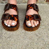 Dolce Vita Julio Tortoise Vinyl Sandals