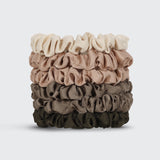 Ultra Petite Set of 6 Satin Scrunchies Set