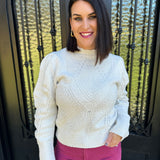 Aliza Sweater in Ivory