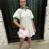 Essential Zip Pouch in Ballet Pink