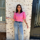 Colette Heirloom Top in Rosette Charm