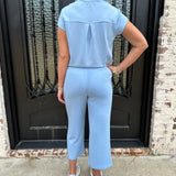 Sabrina Pant in Blue