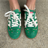 Back 70 Ghost Sneakers in Green Floral