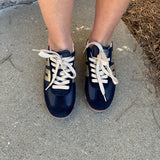 Back 70 Jogger Sneakers in Navy Gold