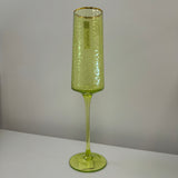 Rainbow Champagne Flute