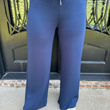 Spanx AirEssentials Wide Leg Pant in Navy