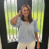 Saylor Puff Sleeve Top