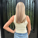 Lulu Mac Solid Tank Top in Butter